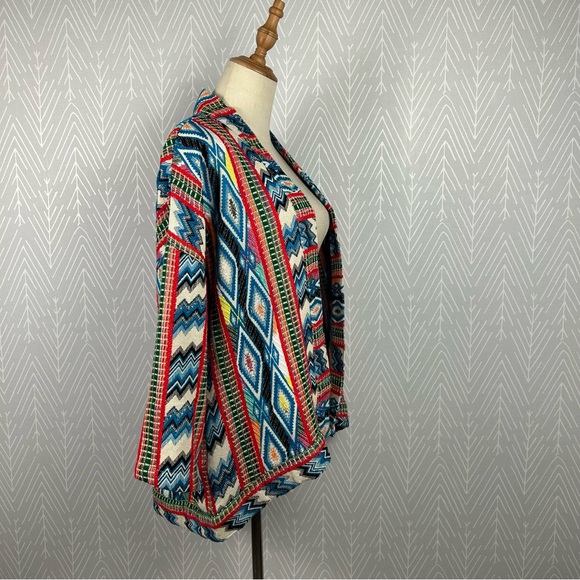 dRA Los Angeles Embroidered Open Front Kimono - Picture 3 of 8